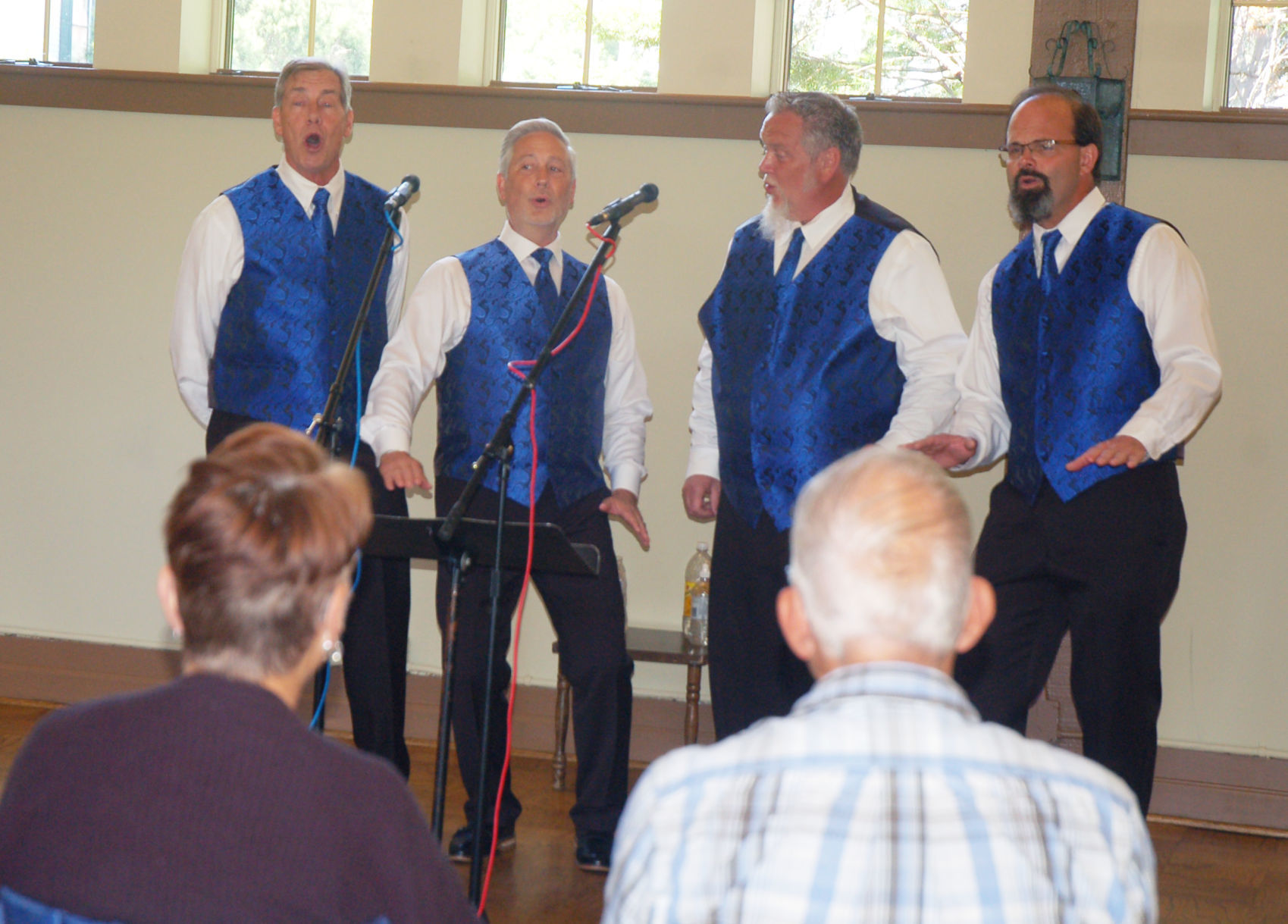 Geneva Quartet barbershop singers - 3